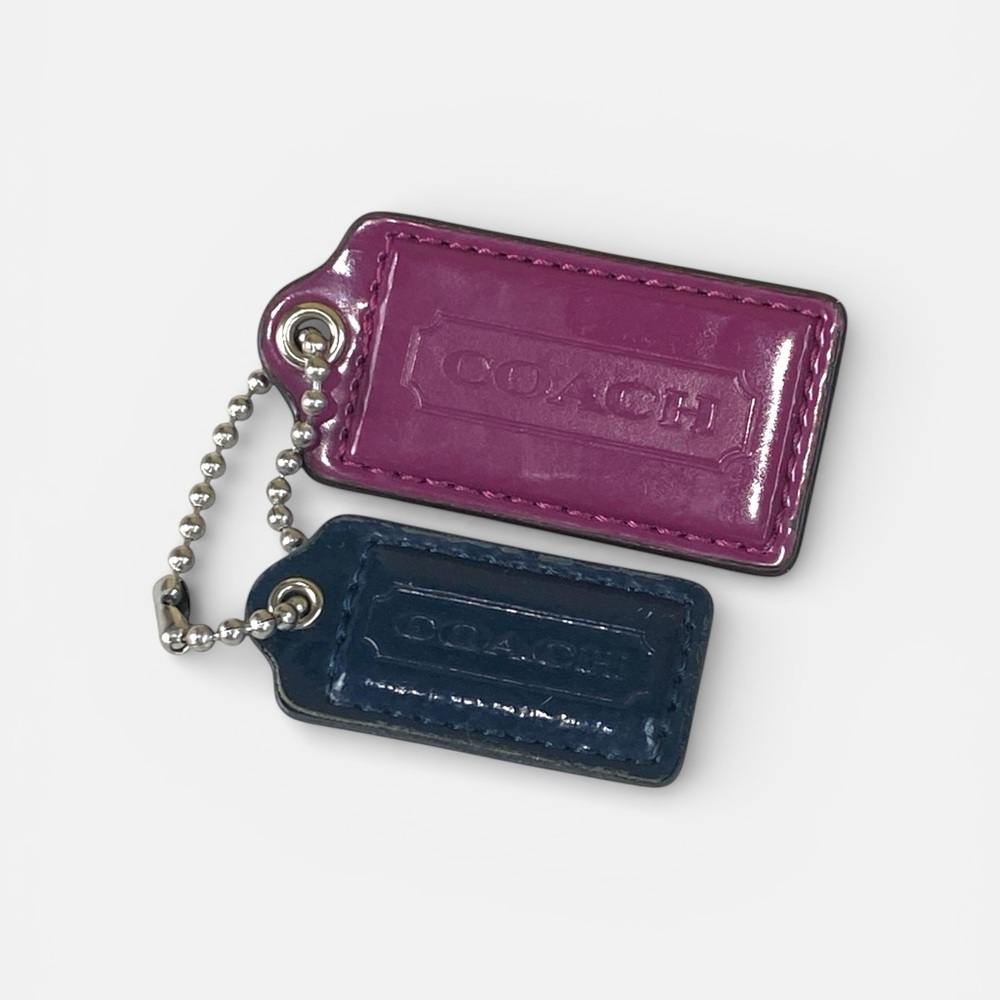 Coach Mauve and Navy Hangtag Bundle